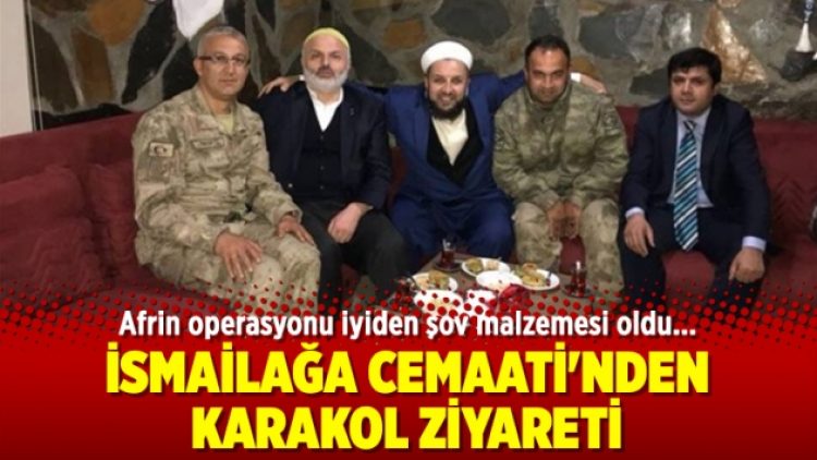 İsmailağa Cemaati’nden karakol ziyareti