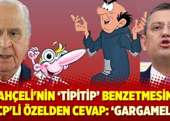 Bahçeli’nin Tipitip benzetmesine CHP’li Özel’den cevap: Gargamel