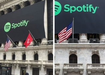 Spotify, yanlış bayrakla halka arz edildi