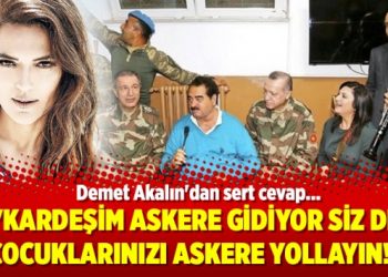 “Kardeşim askere gidiyor siz de çocuklarınızı askere yollayın!”