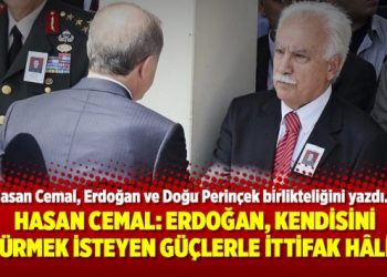 Hasan Cemal: Erdoğan, kendisini düşürmek isteyen güçlerle ittifak hâlinde