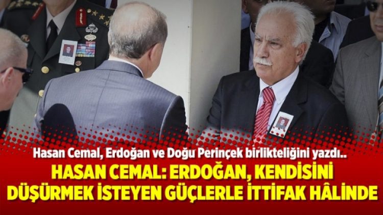 Hasan Cemal: Erdoğan, kendisini düşürmek isteyen güçlerle ittifak hâlinde