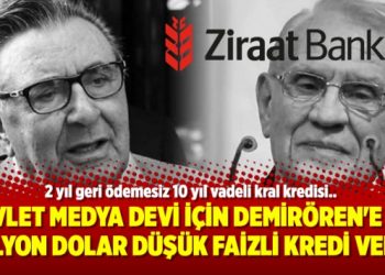 Devlet Medya devi için Demirören’e 675 milyon dolar düşük faizli kredi verdi