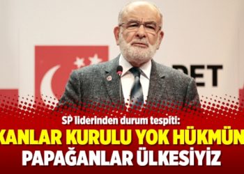 SP liderinden durum tespiti: Bakanlar kurulu yok hükmünde, papağanlar ülkesiyiz