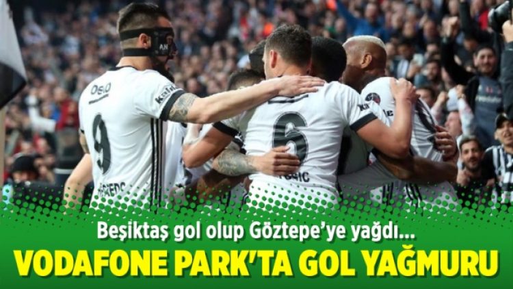 Vodafone Park’ta gol  yağmuru