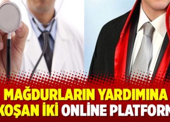 Mağdurların yardımına koşan iki online platform
