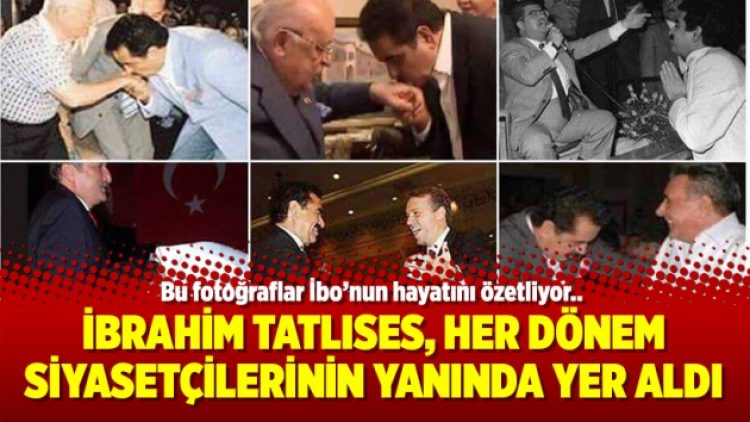 İbrahim Tatlıses, her dönem siyasetçilerinin yanında yer aldı