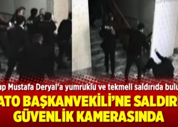 ATO Başkanvekili’ne saldırı güvenlik kamerasında