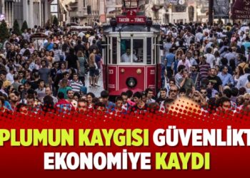 Toplumun kaygısı güvenlikten ekonomiye kaydı