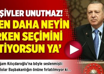 Arşivler unutmaz! Erdoğan: Sen daha neyin erken seçimini istiyorsun ya