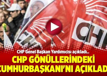 CHP’liler gönüllerindeki Cumhurbaşkanı’nı açıkladı