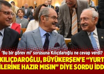 Kılıçdaroğlu, Büyükerşen’e “Yurt gezilerine hazır mısın” diye sordu iddiası