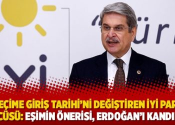 ‘Seçime giriş tarihi’ni değiştiren İYİ Parti sözcüsü: Eşimin önerisi, Erdoğan’ı kandırdık