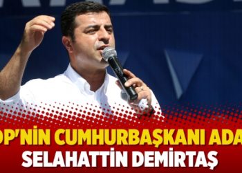 HDP’nin Cumhurbaşkanı adayı Selahattin Demirtaş