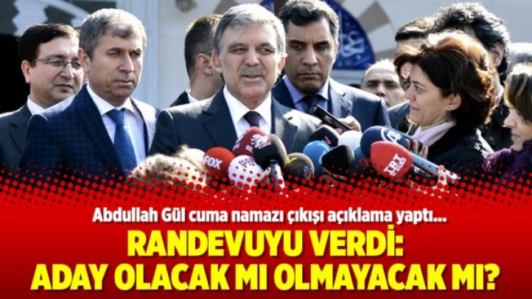 Randevuyu verdi: Aday olacak mı olmayacak mı?