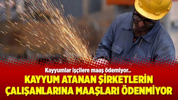 Kayyum atanan şirketlerin çalışanlarına maaşları ödenmiyor