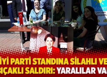 İYİ Parti standına silahlı ve bıçaklı saldırı: Yaralılar var