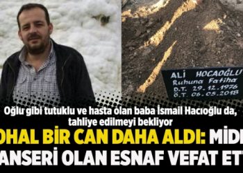 OHAL bir can daha aldı: Mide kanseri olan esnaf vefat etti