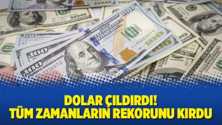 Dolar çıldırdı! Tüm zamanların rekorunu kırdı