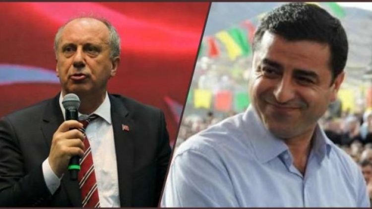 Muharrem İnce, Demirtaş’ı cezaevinde ziyaret etti