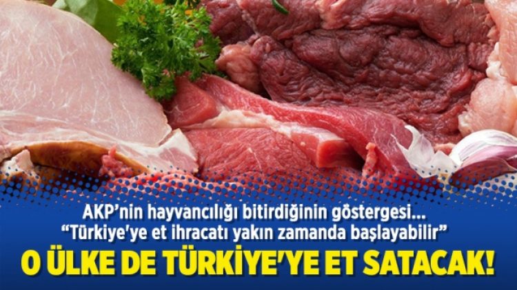 O ülke de Türkiye’ye et satacak!