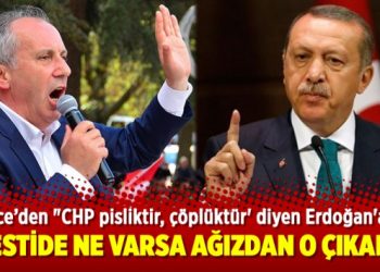 Muharrem İnce’den Erdoğan’a tepki: Testide ne varsa…