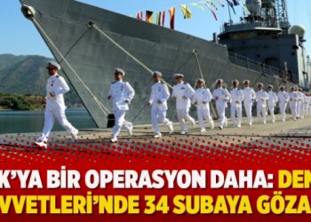 TSK’ya bir operasyon daha: Deniz Kuvvetleri’nde 34 subaya gözaltı