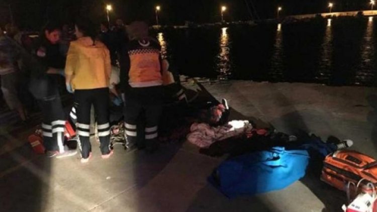 Çanakkale’de mülteci teknesi battı: 2’si çocuk 7 kişi hayatını kaybetti