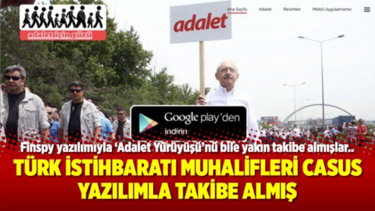 Türk İstihbaratı muhalifleri casus yazılımla takibe almış