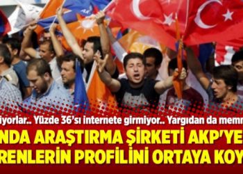 KONDA Araştırma Şirketi AKP’ye oy verenlerin profilini ortaya koydu