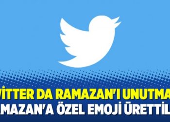 Twitter da Ramazan’ı unutmadı; Ramazan’a özel emoji ürettiler