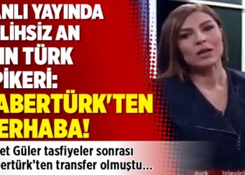 CNN Türk spikeri: Habertürk’ten merhaba!