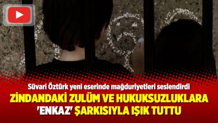 Cezaevlerindeki zulüm ve hukuksuzluklara ‘Enkaz’ şarkısıyla ışık tuttu