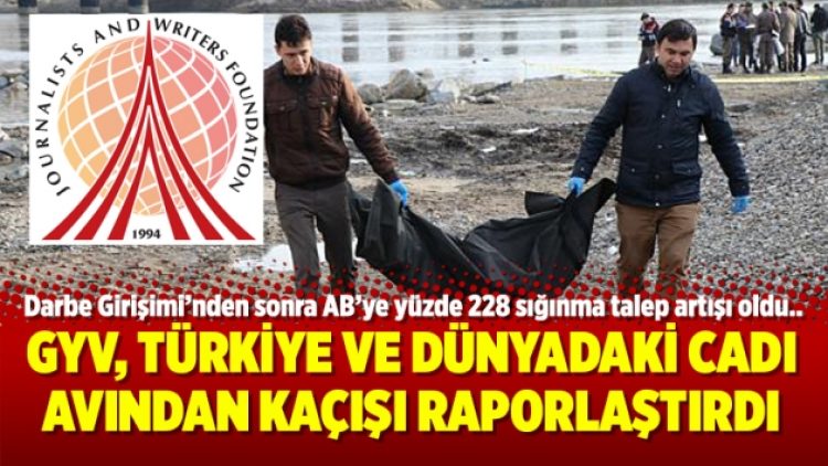 Gazeteci ve Yazarlar Vakfı, Türkiye ve Dünyadaki cadı avından kaçışı raporlaştırdı