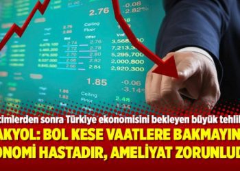 Akyol: Bol kese vaatlere bakmayın! Ekonomi hastadır, ameliyat zorunludur