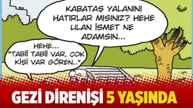 Kabataş Yalanı’nın karikatürü büyük beğeni aldı