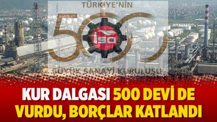Kur dalgası 500 devi de vurdu, borçlar katlandı