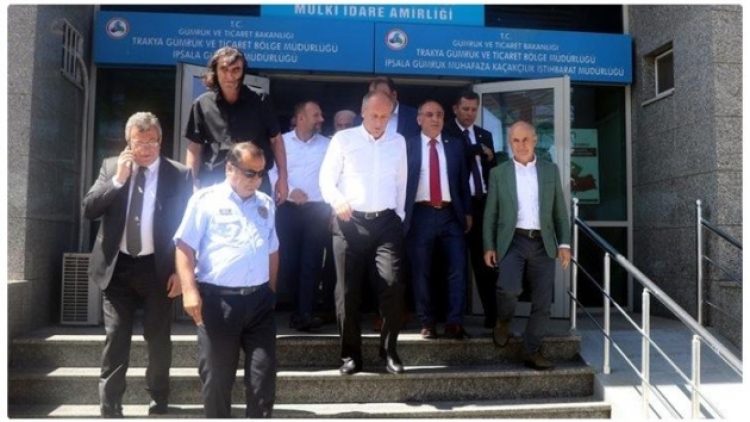 Muharrem İnce’nin heyeti Yunanistan’a alınmadı
