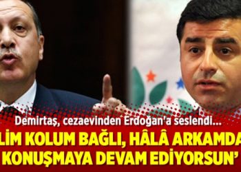 Demirtaş cezaevinden Erdoğan’a seslendi
