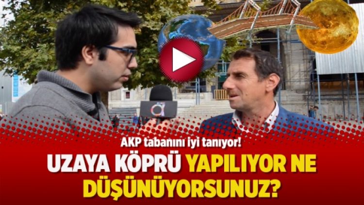Uzaya köprü yapılıyor ne düşünüyorsunuz?