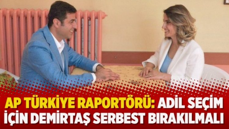 AP Türkiye Raportörü: Adil seçim için Demirtaş serbest bırakılmalı