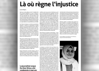Oxford’lu profesör Gazeteci Nur Ener’in yaşadığı zulmü yazdı