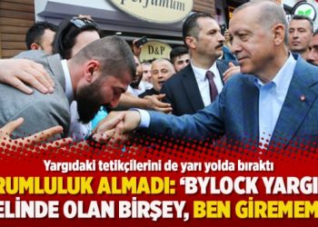 Sorumluluk almadı: ‘ByLock yargının elinde olan birşey, ben giremem’