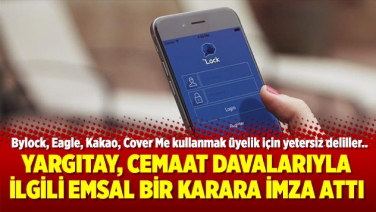 Yargıtay, Cemaat davalarıyla ilgili emsal bir karara imza attı