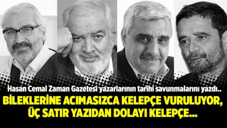 Cemal: Bileklerine acımasızca kelepçe vuruluyor, üç satır yazıdan dolayı kelepçe…