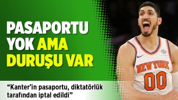 Pasaportu yok ama duruşu var