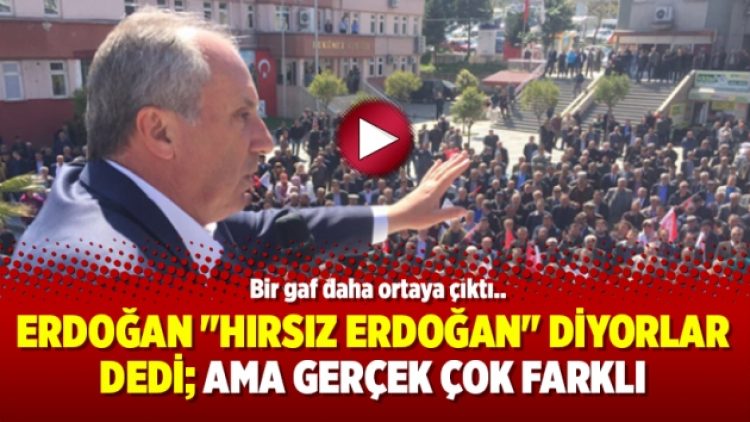 Erdoğan “Hırsız Erdoğan” diyorlar dedi; Ama gerçek çok farklı