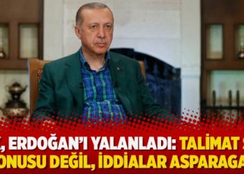 YSK, Erdoğan’ı yalanladı: Talimat söz konusu değil, iddialar asparagas