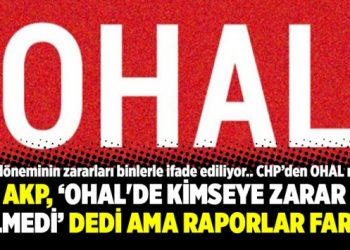 AKP, ‘OHAL’de kimseye zarar gelmedi’ dedi ama raporlar farklı