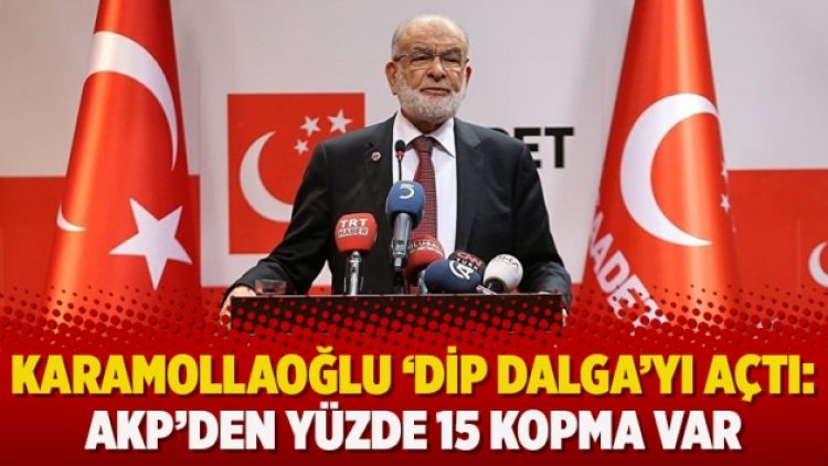Karamollaoğlu ‘dip dalga’yı açtı: AKP’den yüzde 15 kopma var